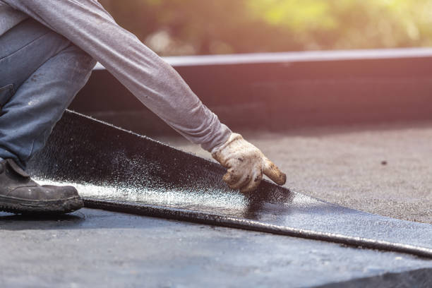 Professional Waterproofing technician working in Magnolia, NC